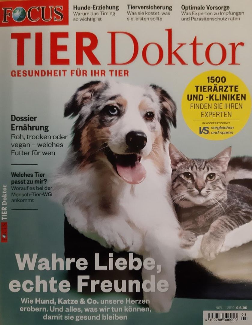 Focus-Ausgabe "Tierdoktor"